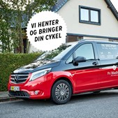 Fri Bikeshop Nykøbing Mors tilbyder gratis afhentning og levering af din cykel i november