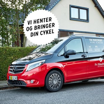 Fri Bikeshop Nykøbing Mors tilbyder gratis afhentning og levering af din cykel i november