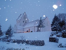 Julestemning i Nørre Aaby Kirke med HvemKenOgDaniel