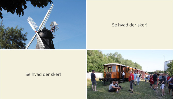 Oplev historisk håndværk og togstemning i Høng den kommende uge