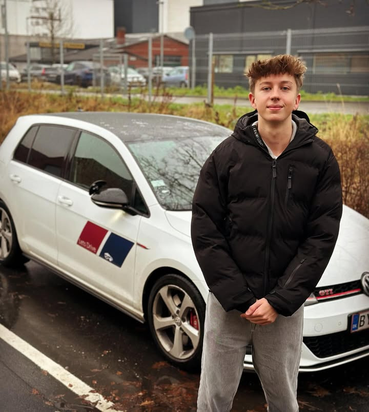 Lets Drive: Stort tillykke til Mads med kørekortet