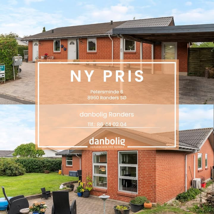 Danbolig Randers annoncerer ny pris på familievenlig villa i Romalt