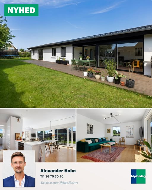 Indflytningsklar familievilla i Hvidovre klar til nye ejere