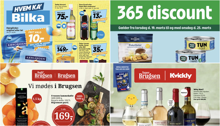 Frossen lammekølle til 169 kr. og Taffel Akvavit til 75 kr. - se de gode lokale tilbud