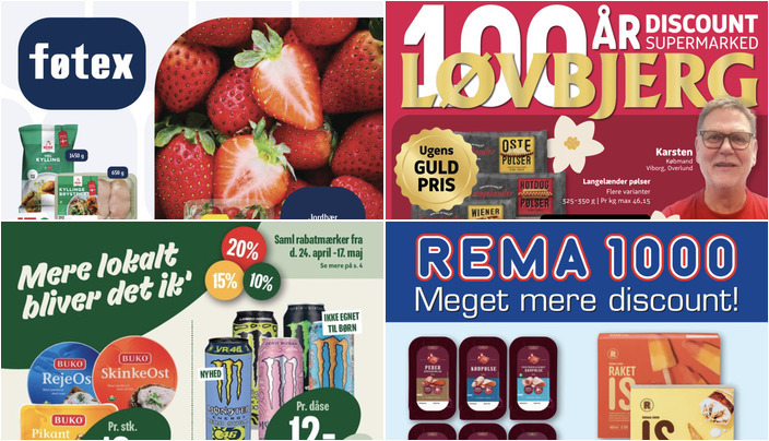 Friske hindbær til 10 kr. og lækre Steff Houlberg pølser til 20 kr. - se de lokale tilbud