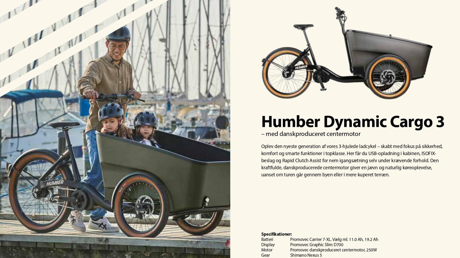Humber Dynamic Cargo 3 - kraftfuld, pålidelig og klar til hverdagens ture