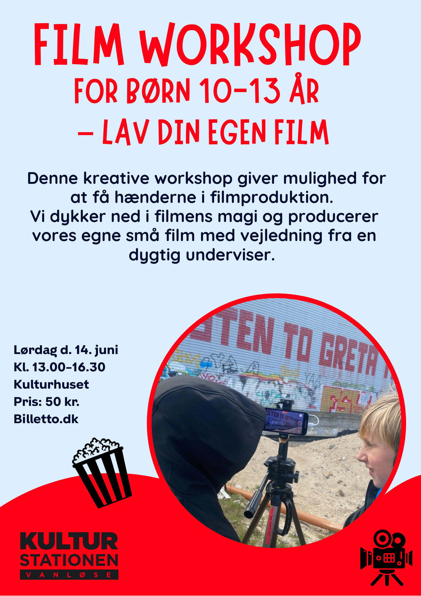 Kom og leg med Børnenes Filmskole i Vanløse