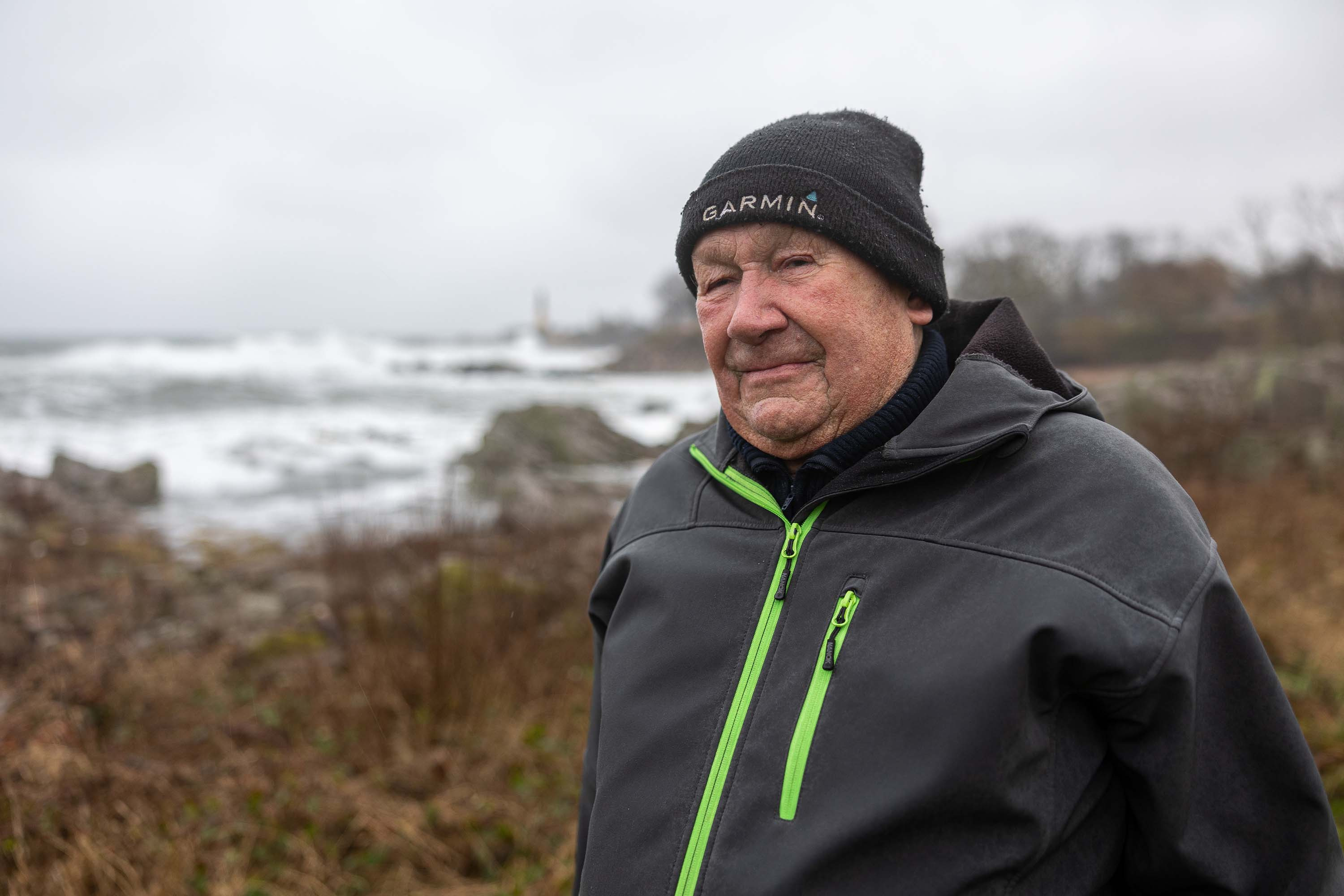 Mogens har været strandfoged på Hammeren i 53 år