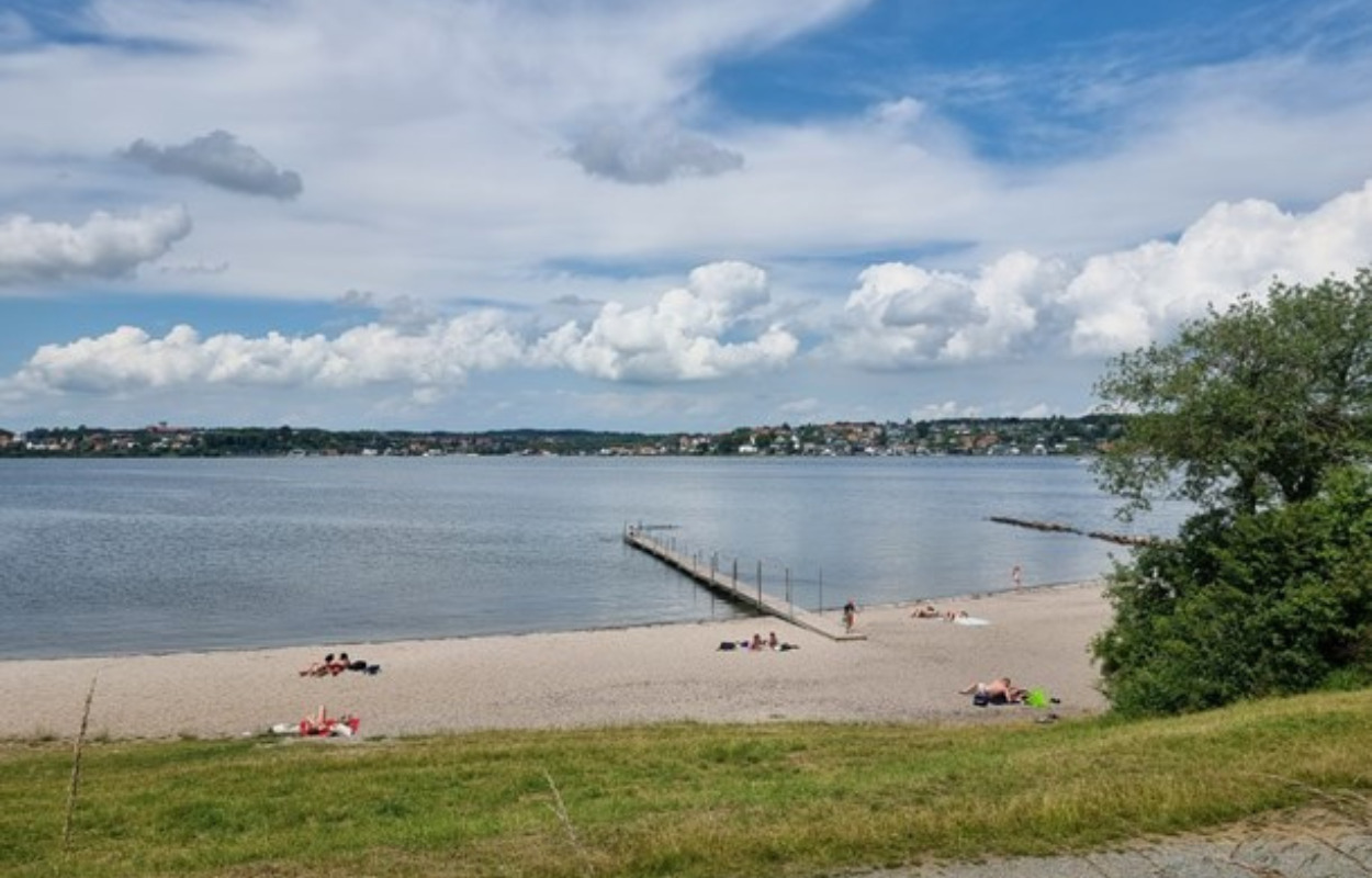 Nu kan du igen bade ved Rebæk Strand
