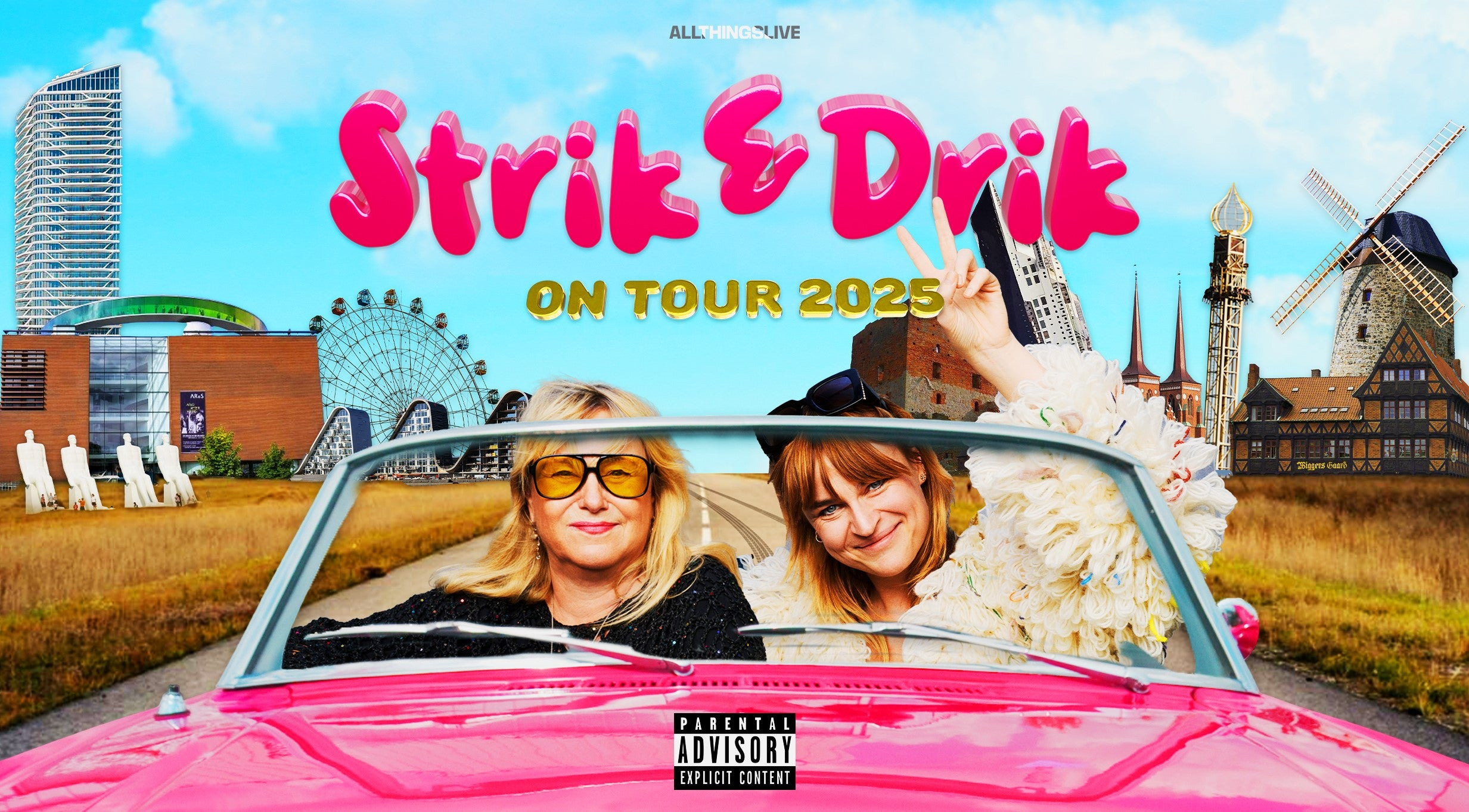 Strik & Drik 2025: En aften med grin, garn og gode historier