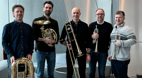 Aalborg Symfoniorkesters messingkvintet i Sankt Hans Kirke