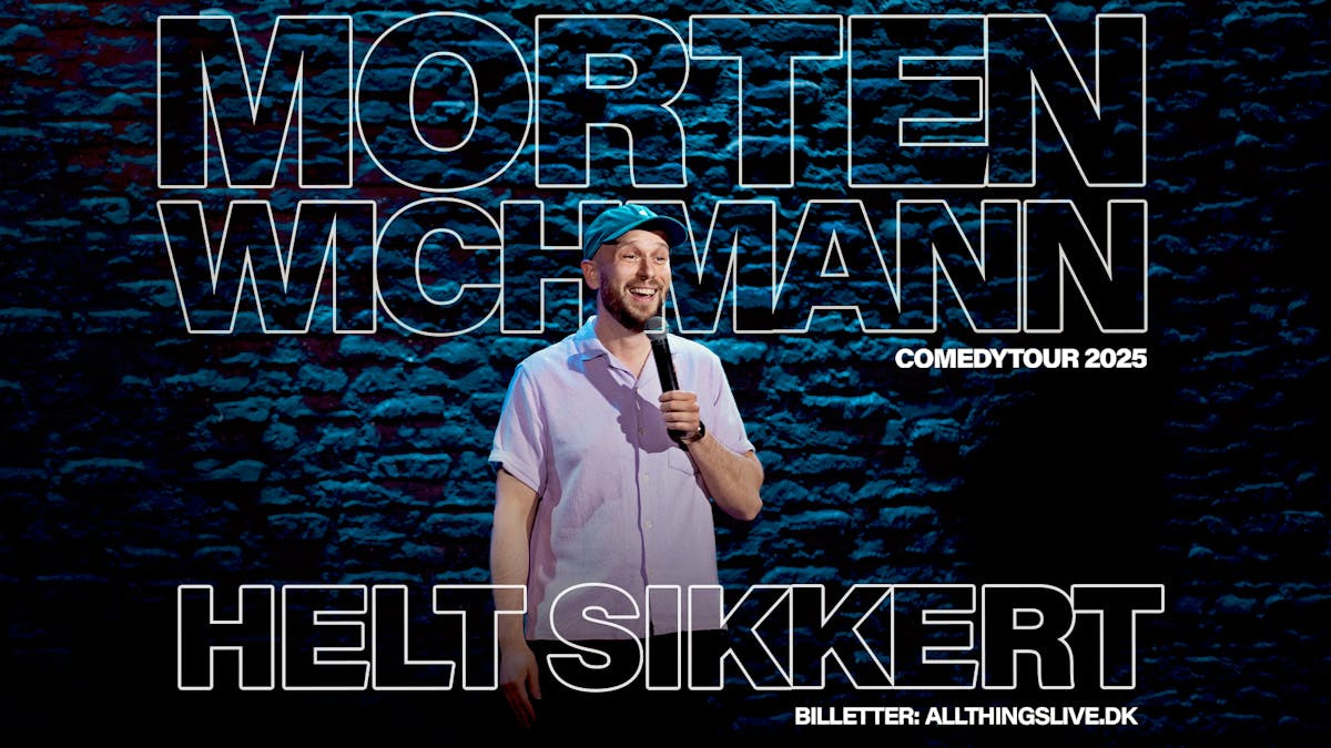 Morten Wichmann indtager Odense med Comedy Tour 2025