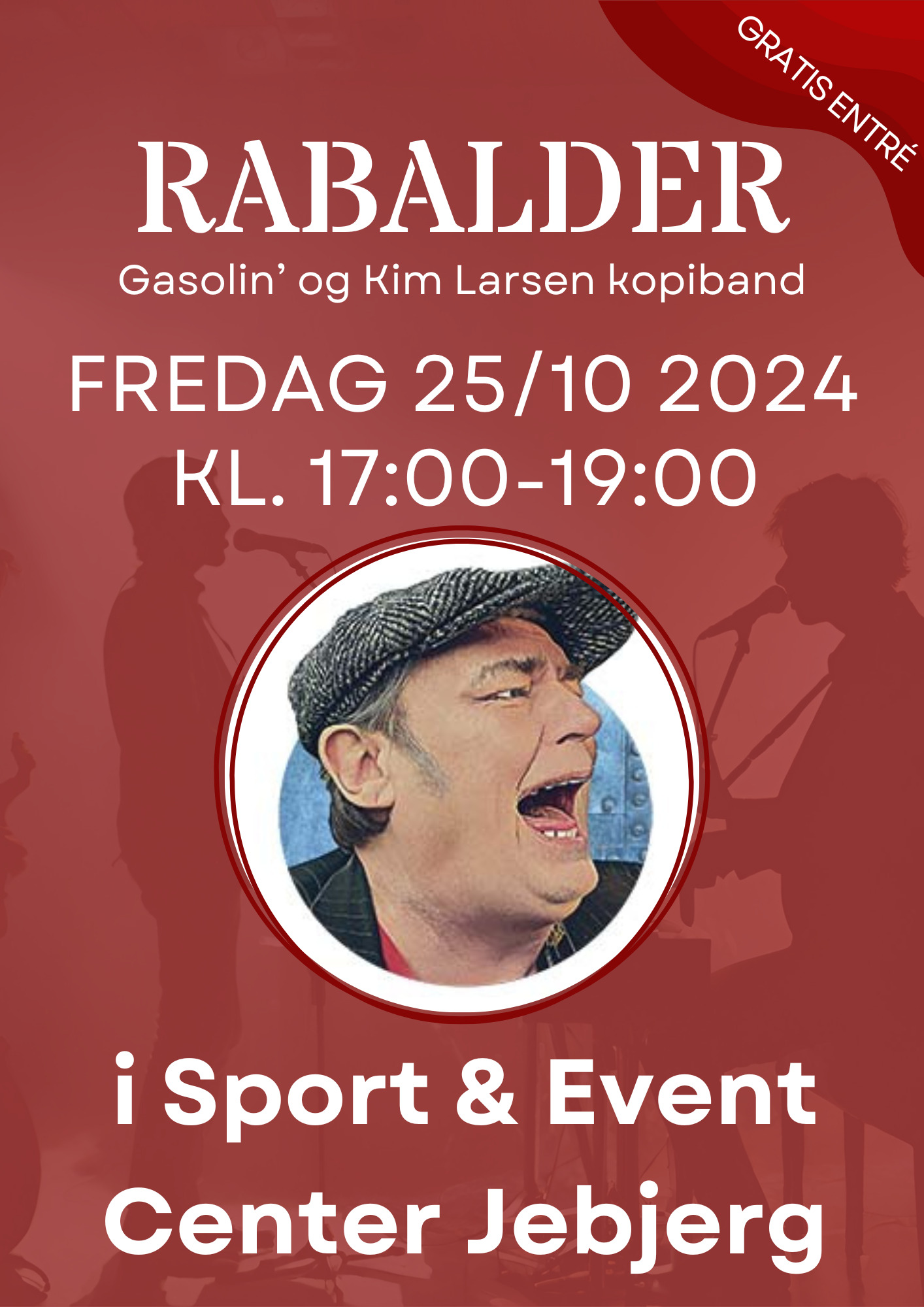 Oplev Rabalder med rockhits fra Gasolin' og Kim Larsen i Jebjerg