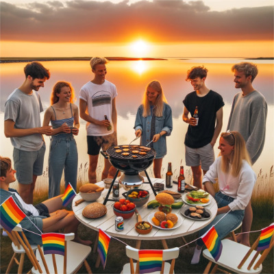 Fællesskab og hygge for unge LGBT+ i Vestjylland