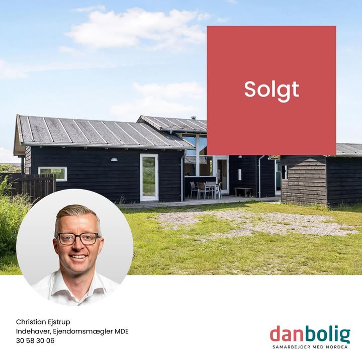 Danbolig Hjørring har solgt sommerhus på Strandgårdsvej 10 i Skallerup Klit