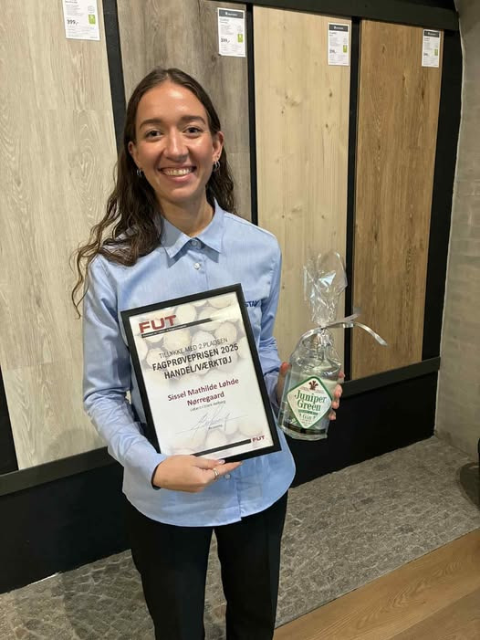 STARK Hobro fejrer Sissel Nørgaards andenplads ved Årets Fagprøvepris