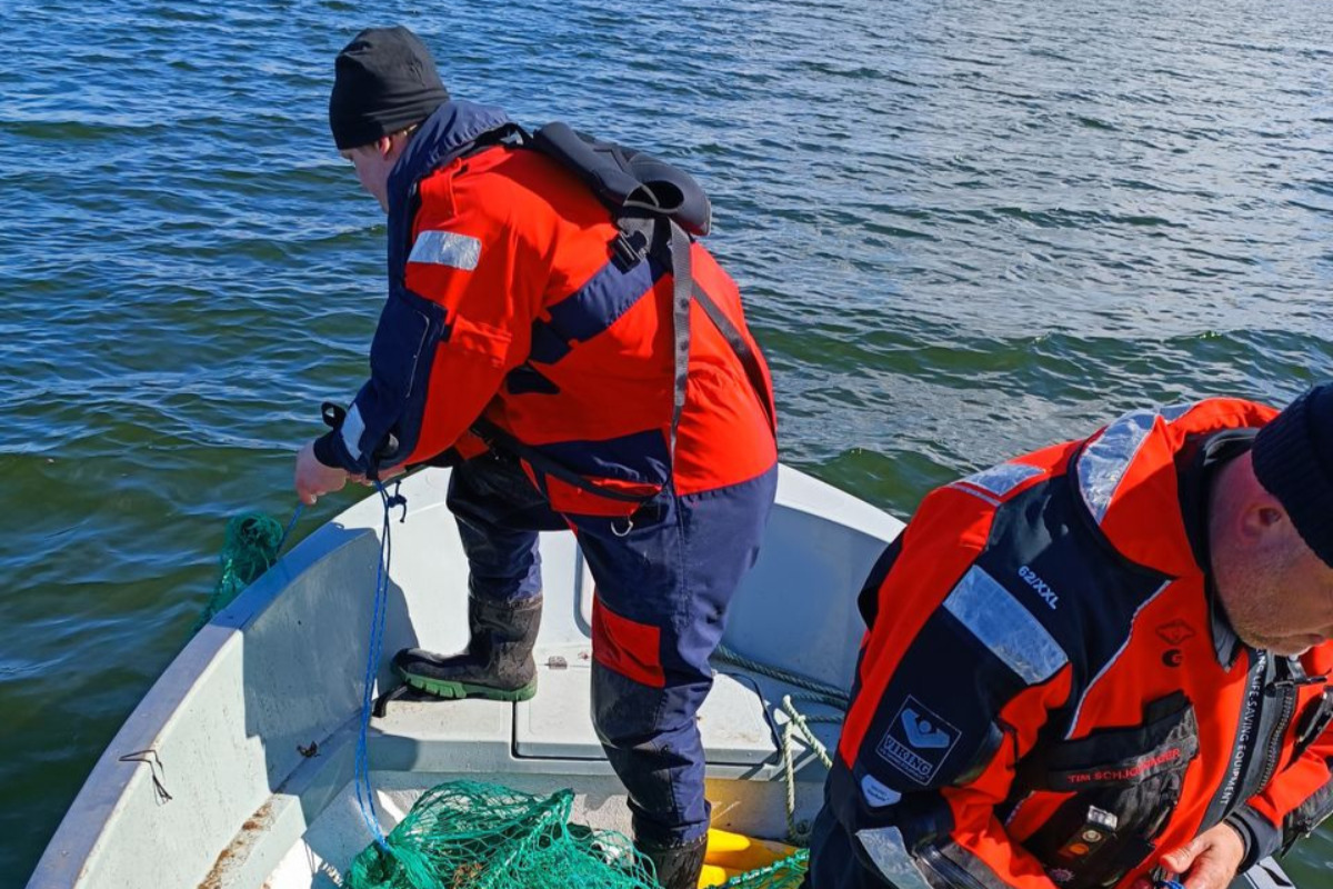 30 ulovlige fiskeredskaber konfiskeret ved Livø stenrev