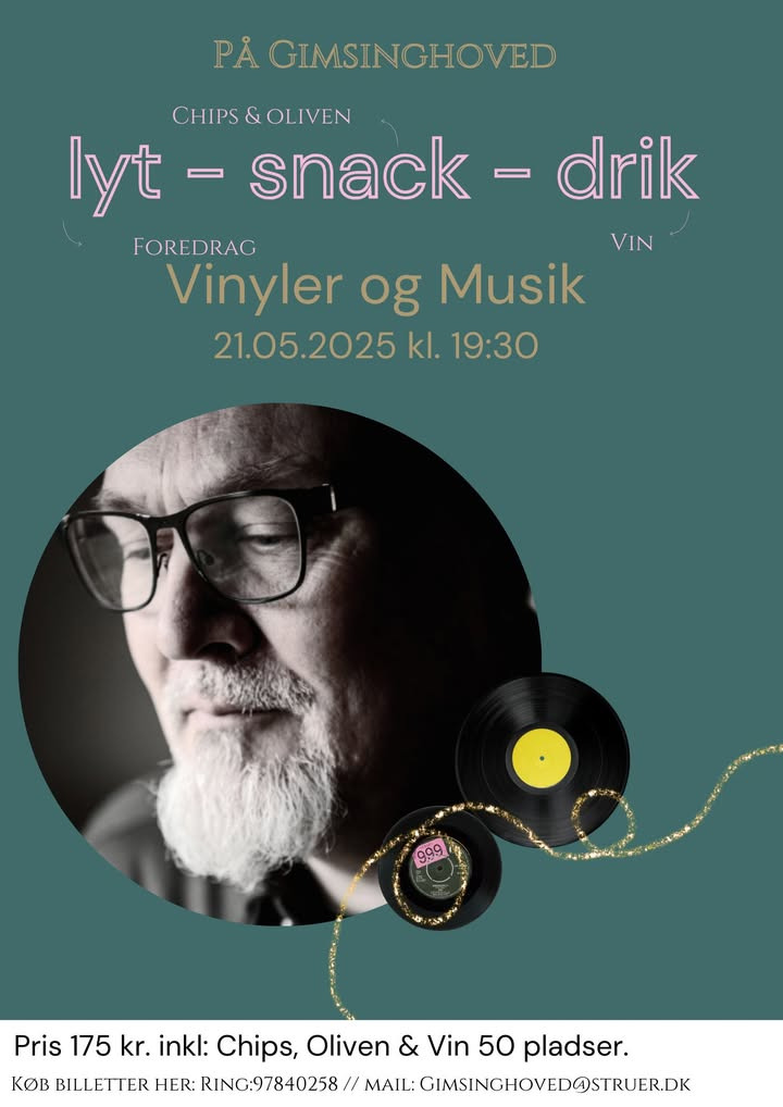 Gimsinghoved inviterer til Melodi Grand Prix aften med Michael S. Christensen den 21. maj 2025