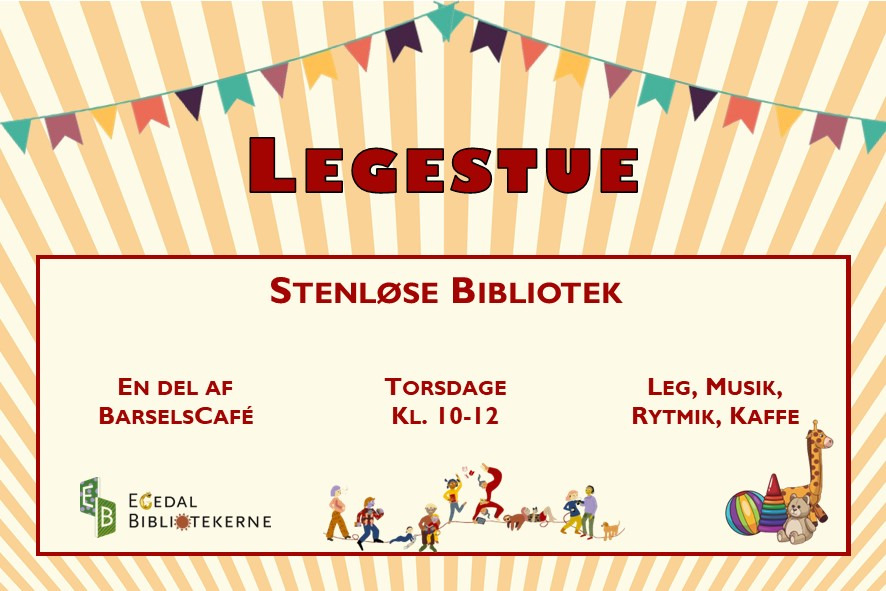 Spændende timer for babyer og børn på Stenløse Bibliotek