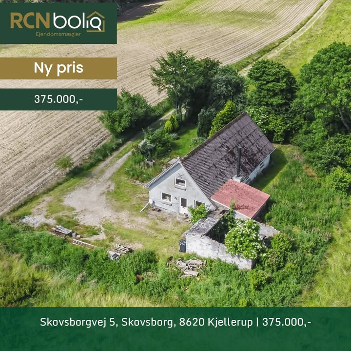 RCN Bolig Silkeborg præsenterer charmerende villa med ny prisjustering