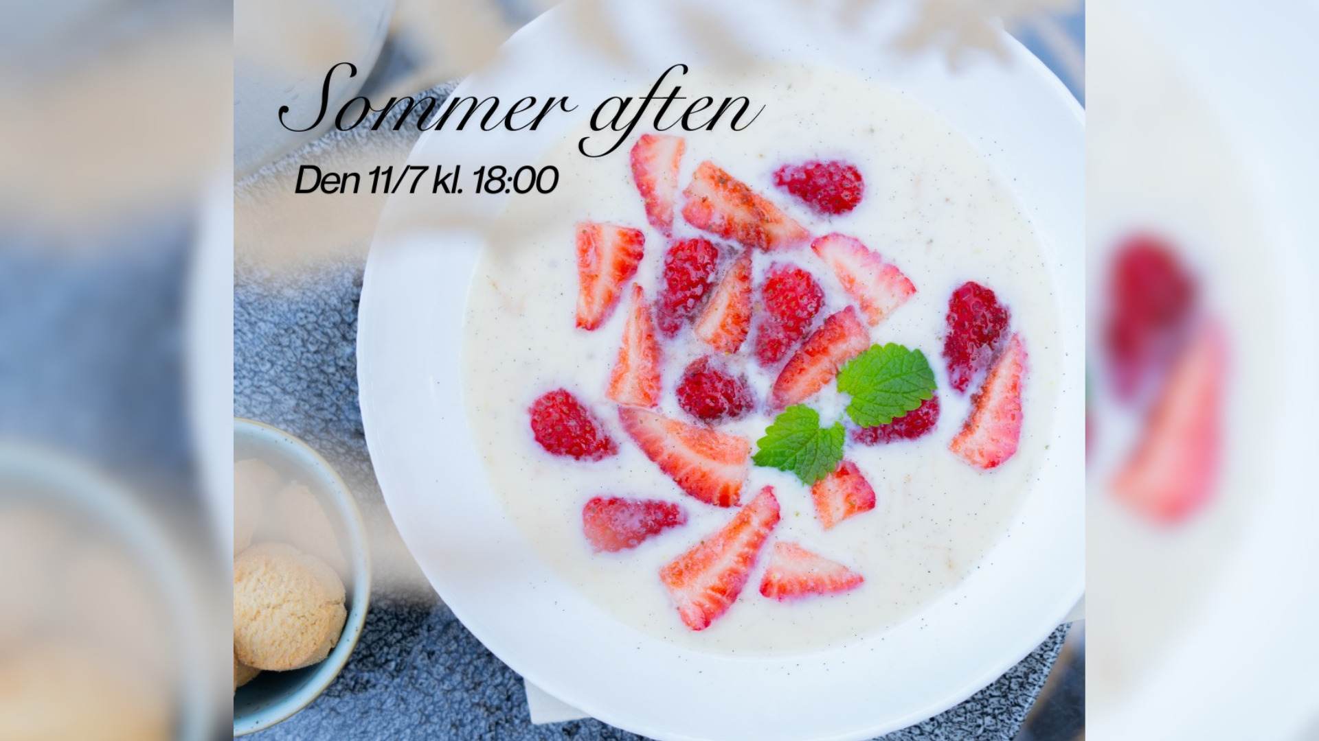 Eksklusiv sommeraften d. 11. juli hos Under Klippen