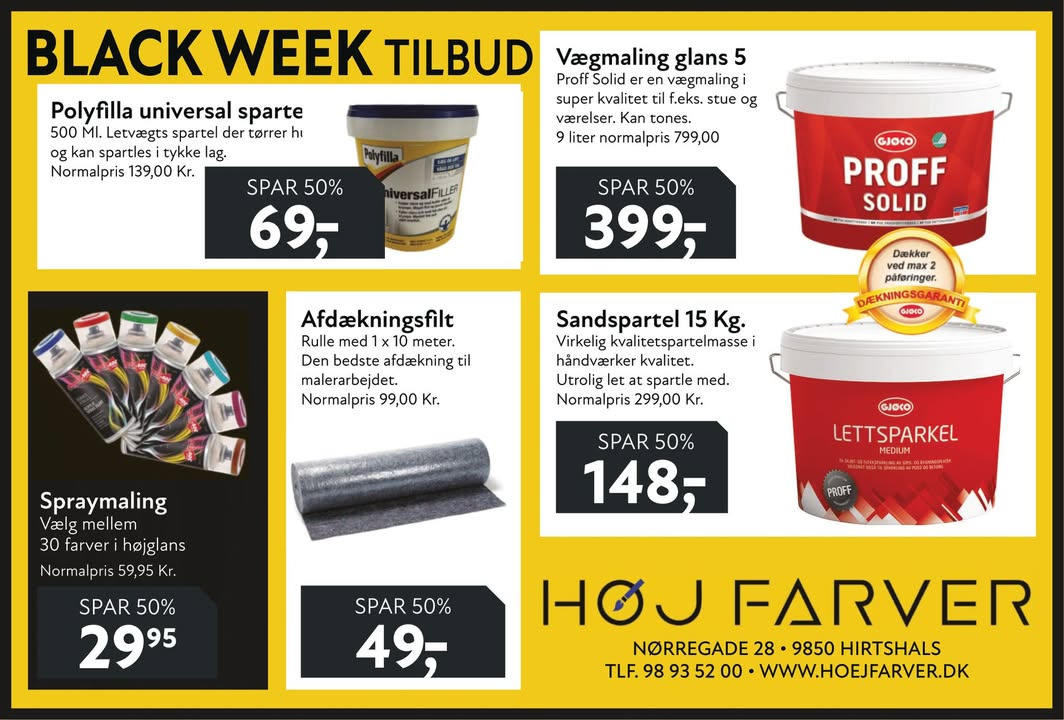 Høj Data ApS annoncerer gode Black Week-tilbud i butikken