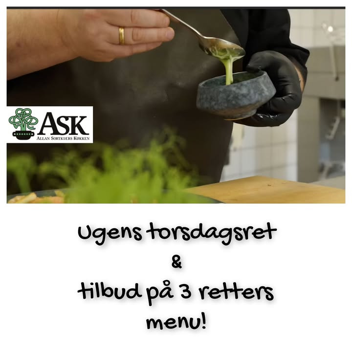 Ask tilbyder 3 retter for 300 kr