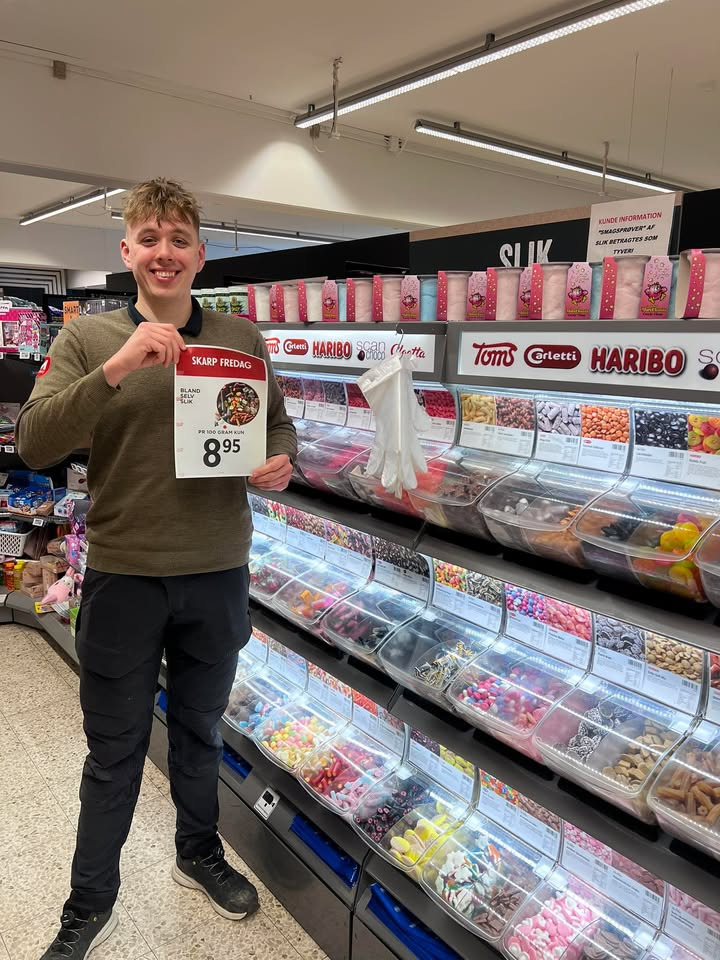 Vind 1 kg slik hos Meny Klarup i eksklusiv konkurrence