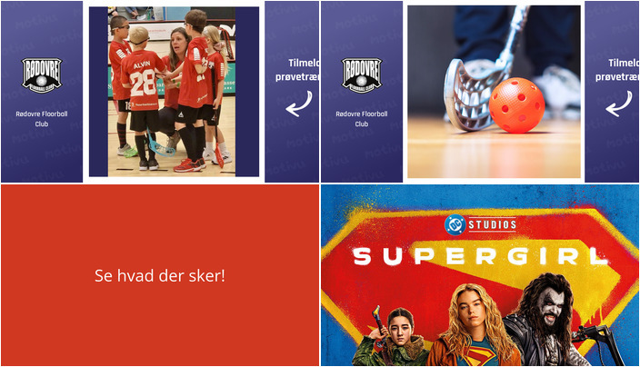 Spændende weekend i Rødovre: Floorball for alle aldre og ny Supergirl-film