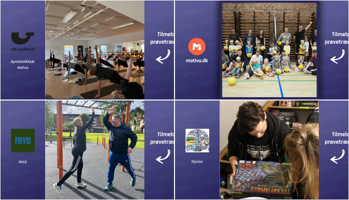 Weekend i Risskov: Pilates, leg, træning og brætspil