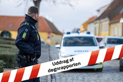 Ung kvinde fra Nykøbing Sjælland undslipper alvorlig skade efter glatføre-uheld på rute 21