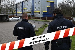Mystisk angreb sender 45-årig fra Herfølge til Køge Hospital med stort snitsår i ansigtet