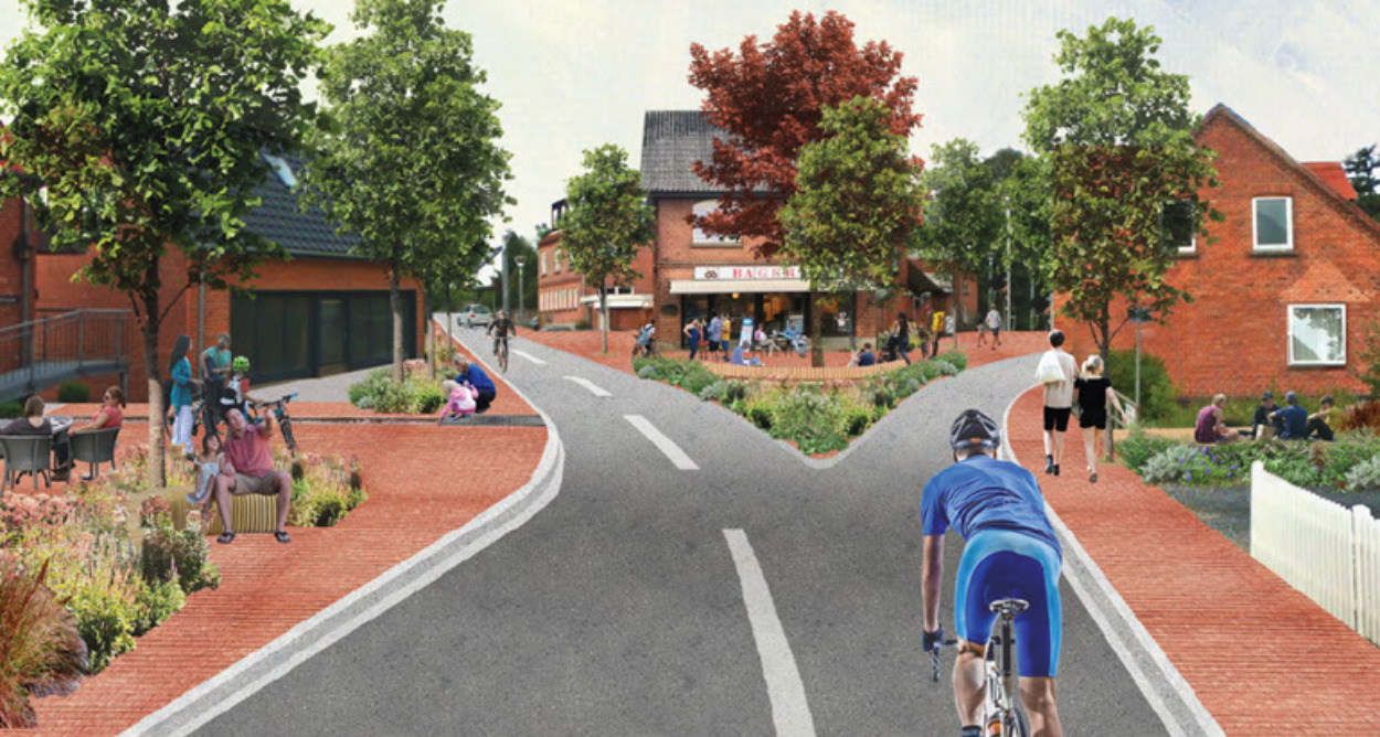 Byfornyelse i Gjern: Nu er arbejdet startet