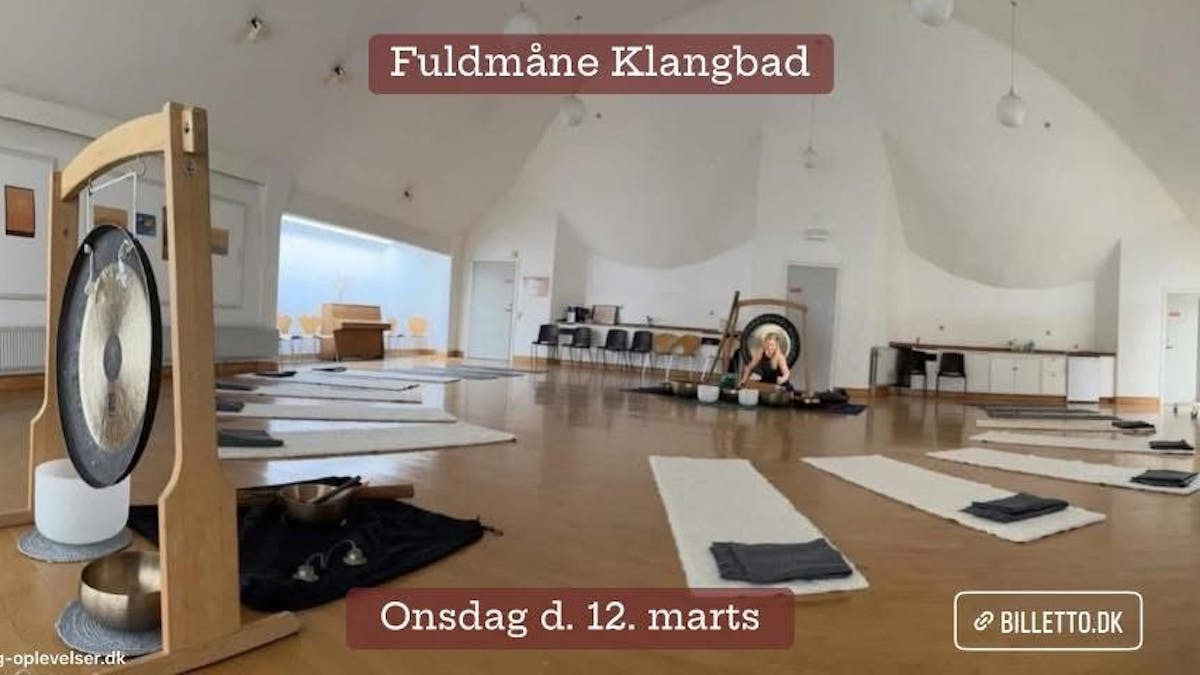 Oplev klang, meditation og gongbad med Anne Viese i Skanderborg
