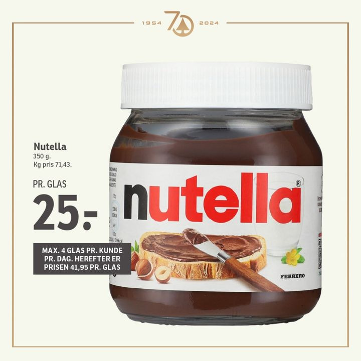 Nutella-tilbud hos SPAR Skallerup A/S: Sådan nyder du det bedst