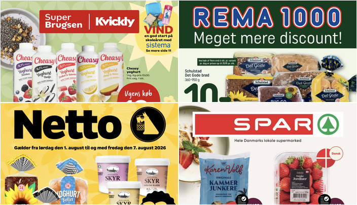 Kohberg brød til 12 kr. og Schulstad Det Gode brød til 10 kr. - Gør en god handel i Jyderup