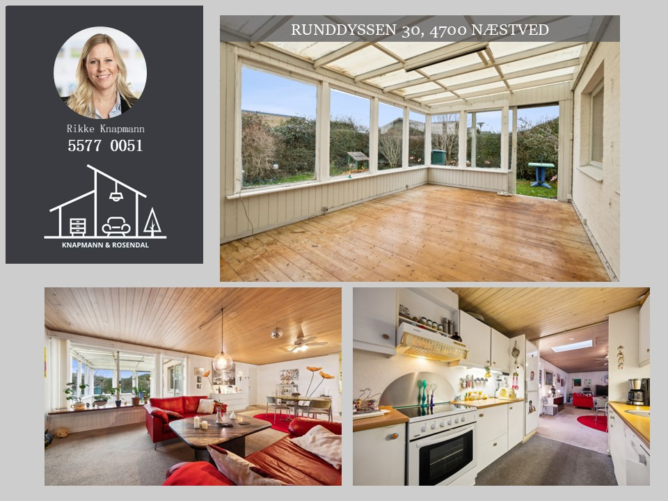 Knapmann & Rosendal ApS præsenterer enderækkehus i Dyssegårdsparken med mulighed for ekstra rum