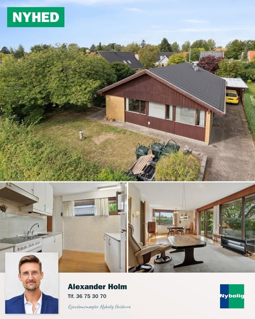 Charmerende villa til salg i Hvidovre: dit nye hjem venter hos Nybolig Hvidovre - Alexander Holm ApS