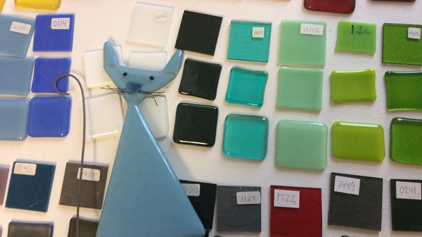 Åbent glasværksted 