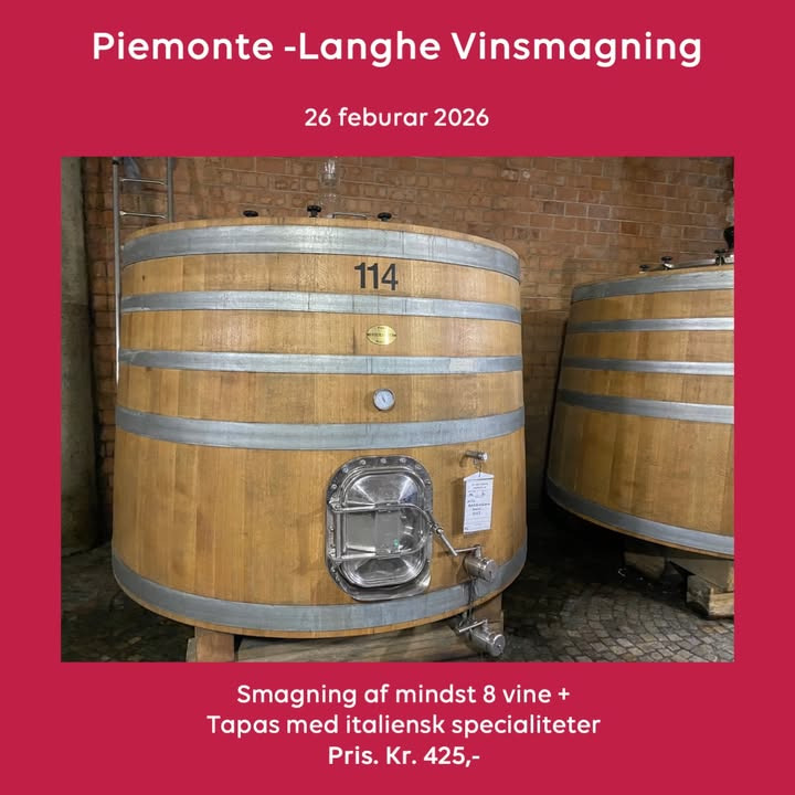 Oplev en uforglemmelig aften med vinsmagning i Piemonte hos Lahvino Wine & Spirits