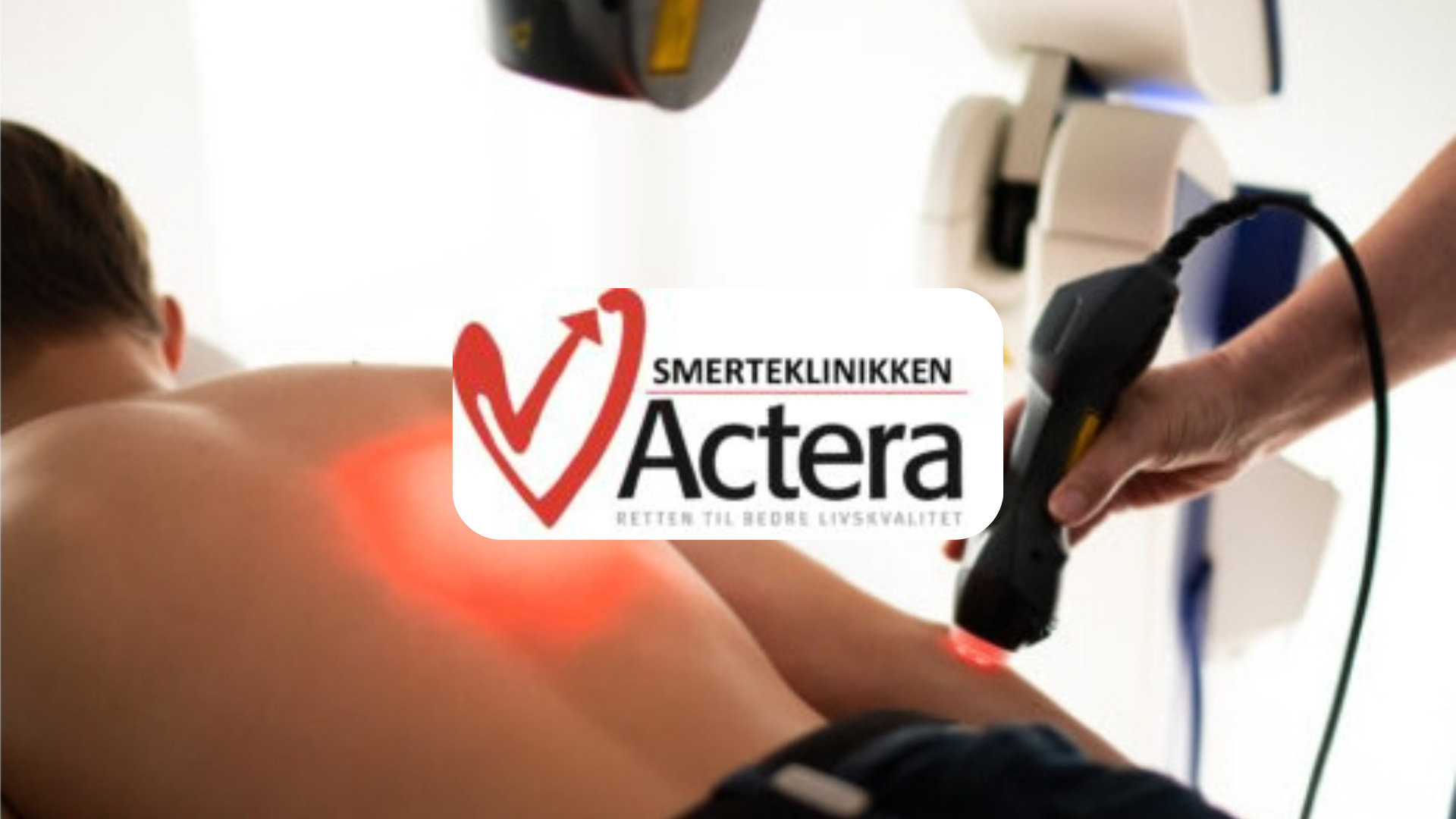 MLS laser baner vej for smertelindring hos Actera