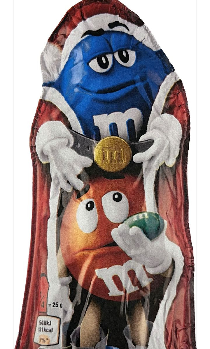 Meny Hobro: M&M's chokolade julemand til kun 10,99 kr - begrænset antal