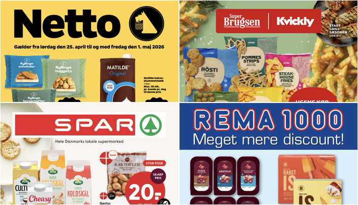 Steff Houlberg pølser til 20 kr. og Spier PS vin til 40 kr. - se de gode lokale tilbud