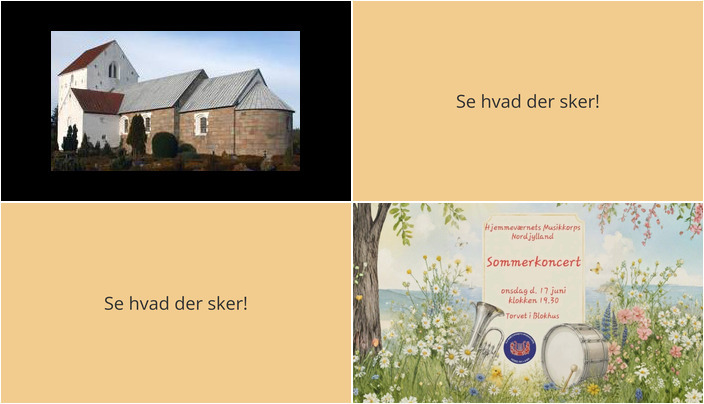 Ugentlige begivenheder i Blokhus: Sang og musik i fokus