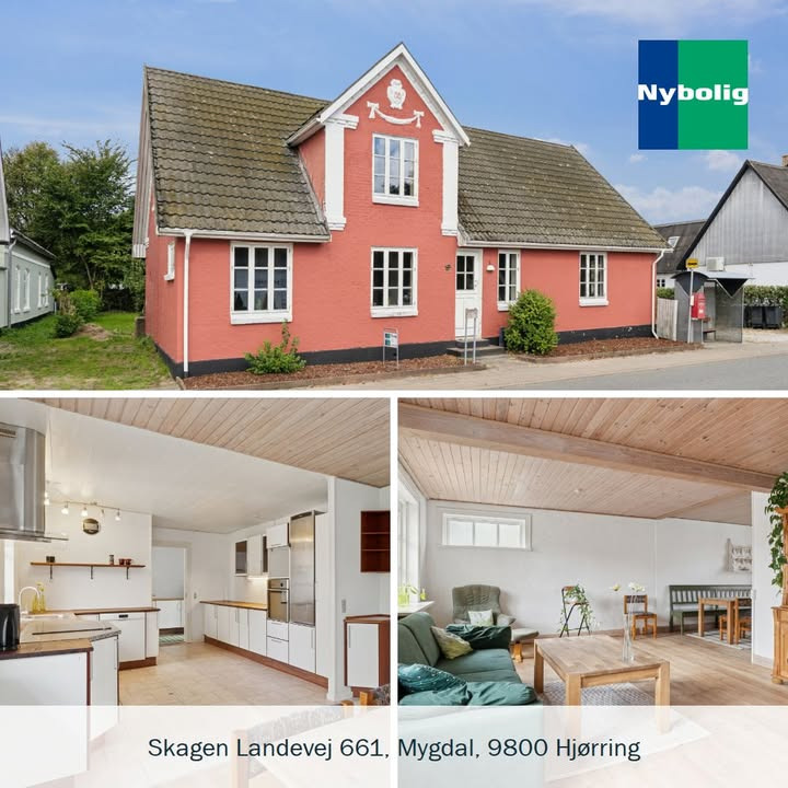 Familievenlig villa med 5 værelser og stor grund i Mygdal fra Nybolig Hjørring