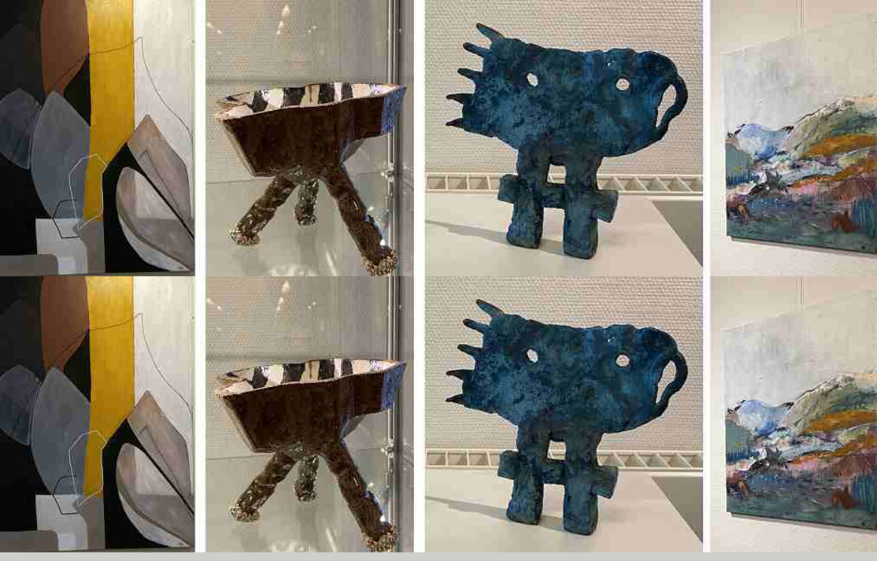 Ny udstilling med lokale kunstnere