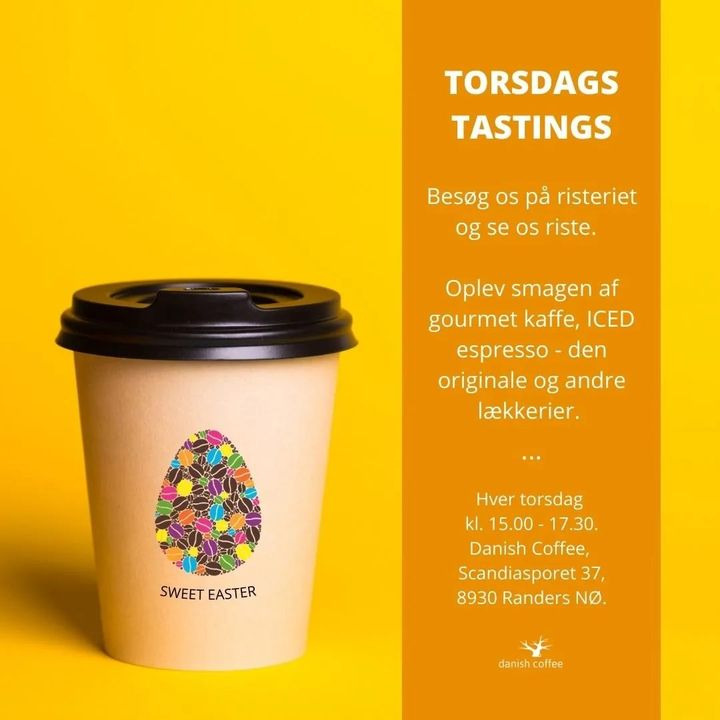 Torsdags tastings: Danish Coffee ApS inviterer til påskekaffe og forårsfornemmelser