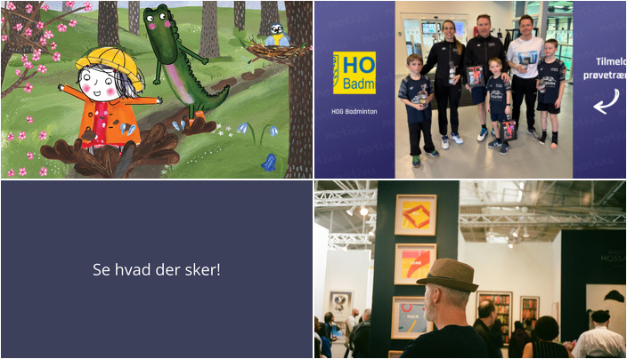 Spændende weekendaktiviteter venter i Hinnerup: Film, badminton og kunst