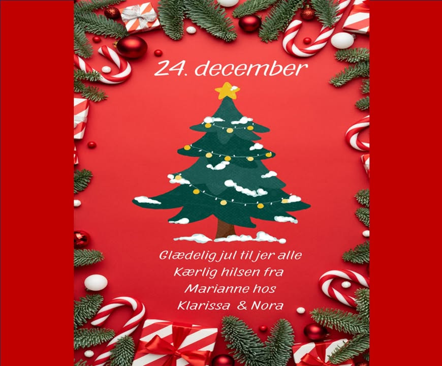 Klarissa & Nora: Få 20% rabat juleaften med koden JUL