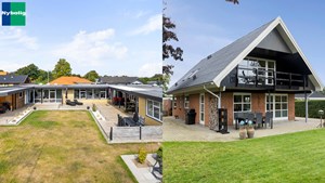 To attraktive villaer til salg i Sæby med plads til hele familien